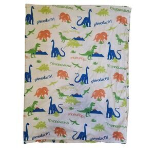 Everything Kids dinosaur sheet set for crib mattress.